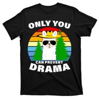 Only You Can Prevent Drama Llama T-Shirt