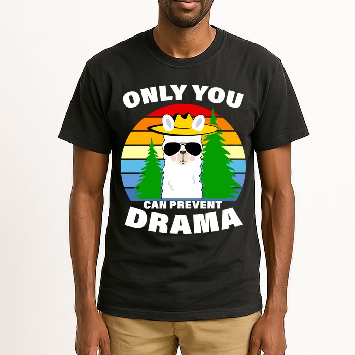 Only You Can Prevent Drama Llama Tall T-Shirt