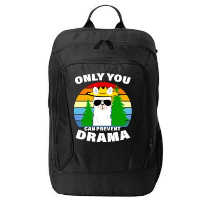 Only You Can Prevent Drama Llama City Backpack