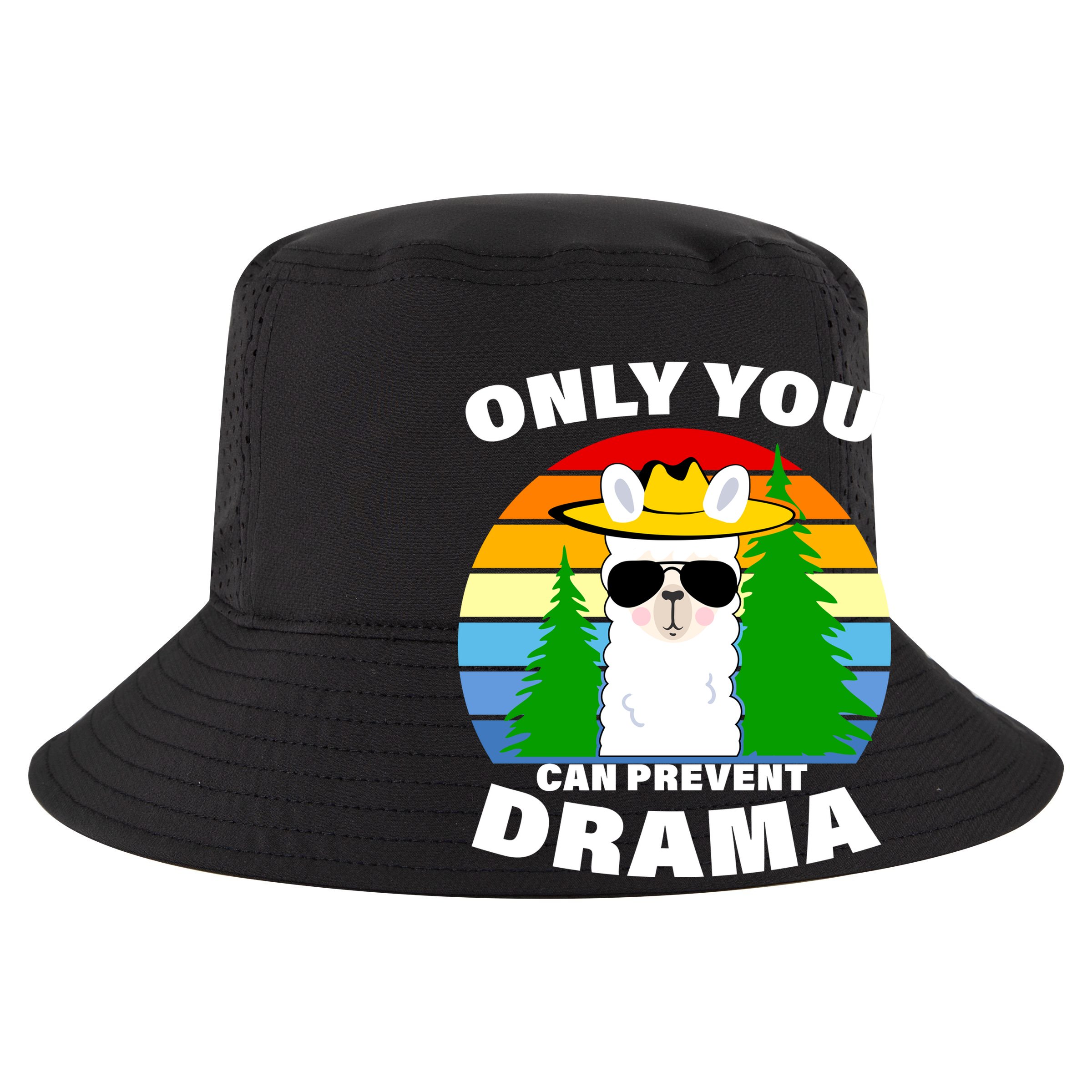 Only You Can Prevent Drama Llama 15oz Campfire Ceramic Mug