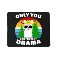 Only You Can Prevent Drama Llama Mousepad