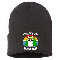 Only You Can Prevent Drama Llama Sustainable Knit Beanie