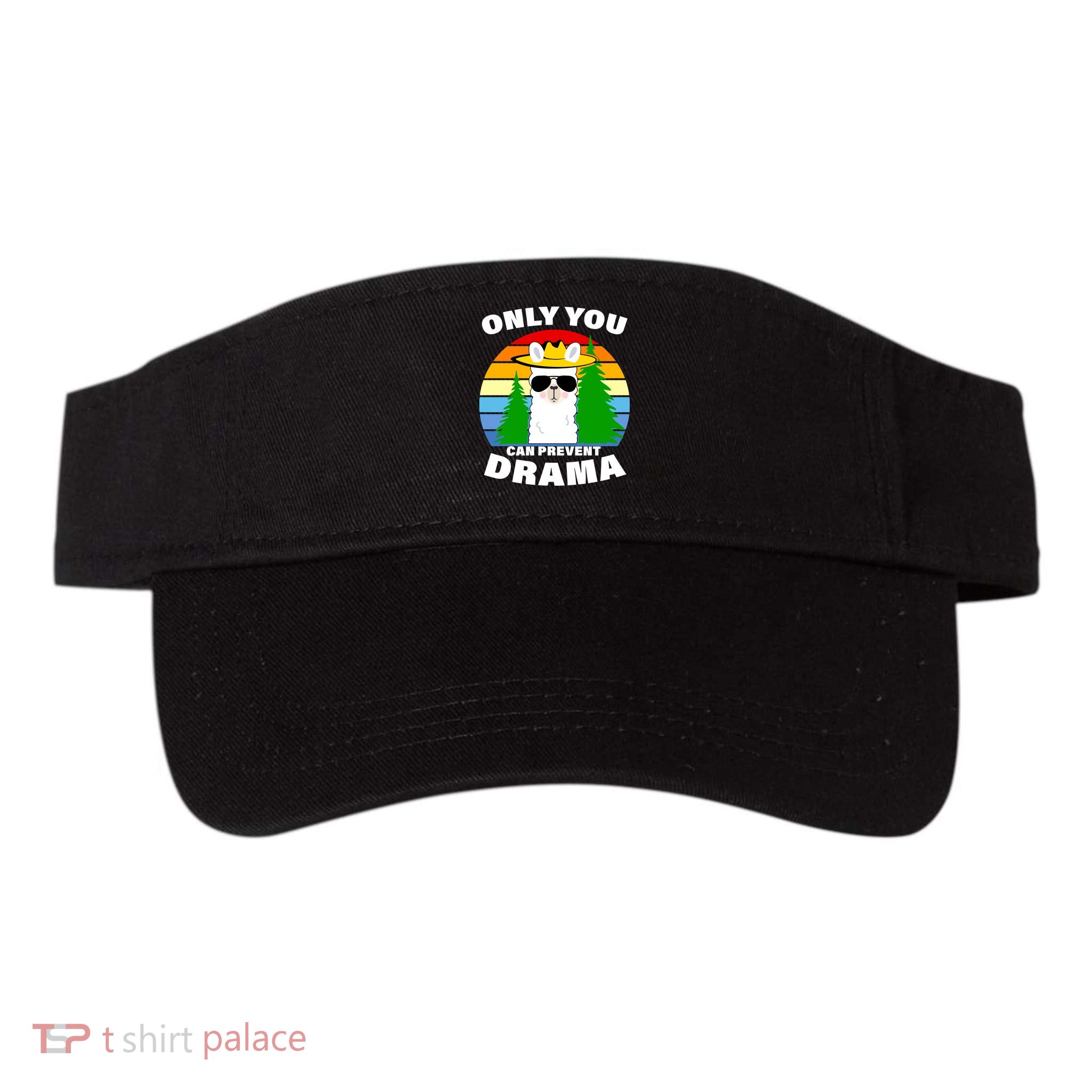 Only You Can Prevent Drama Llama Visor