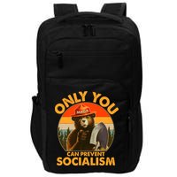 Only You Can Prevent Socialism Vintage Impact Tech Backpack