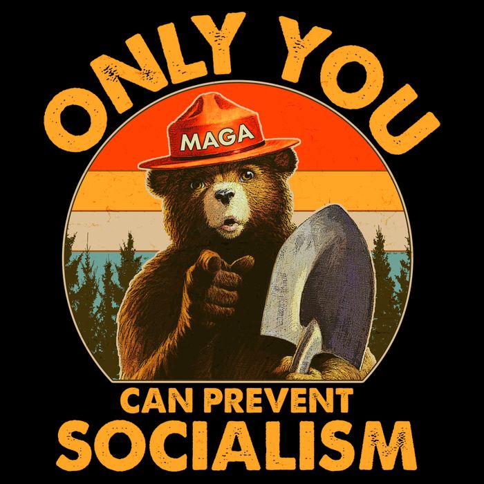 Only You Can Prevent Socialism Vintage Impact Tech Backpack