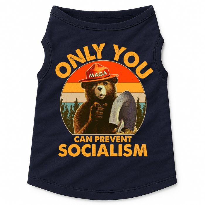 Only You Can Prevent Socialism Vintage Doggie Tank