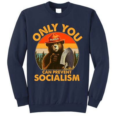 Only You Can Prevent Socialism Vintage Sweatshirt