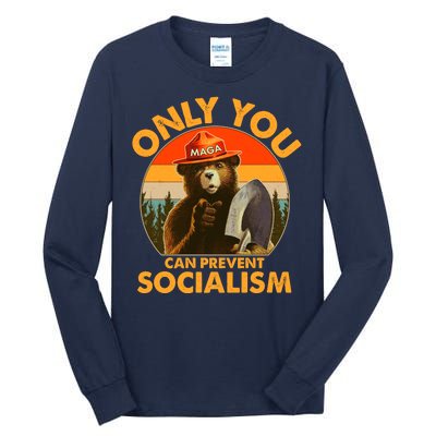 Only You Can Prevent Socialism Vintage Tall Long Sleeve T-Shirt