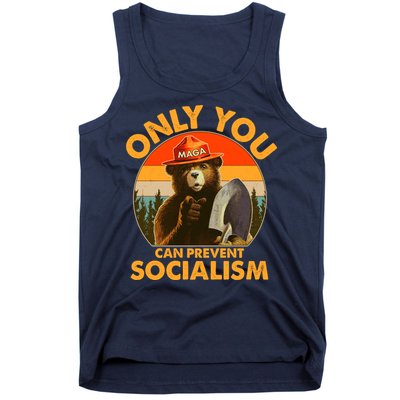 Only You Can Prevent Socialism Vintage Tank Top