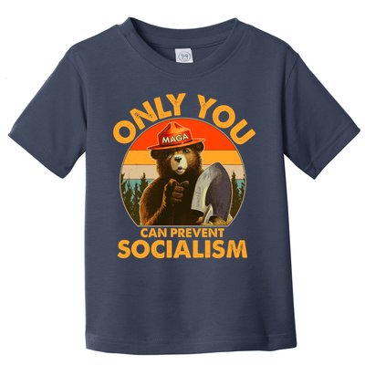 Only You Can Prevent Socialism Vintage Toddler T-Shirt