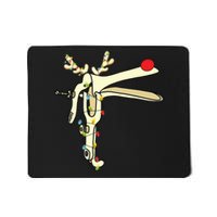 Obgyn Nurse Merry Christmas Reindeer Speculum Xmas Lights Mousepad