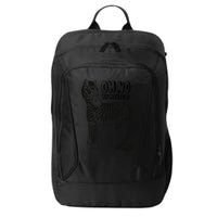 Oh No My Makeup Funny Zebra City Backpack
