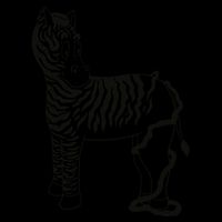 Oh No My Makeup Funny Zebra 16 in Basic Backpack