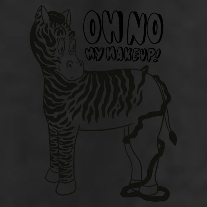 Oh No My Makeup Funny Zebra 25L Jumbo Tote