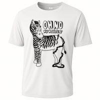 Oh No My Makeup Funny Zebra Performance Shirt