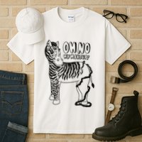 Oh No My Makeup Funny Zebra Tall T-Shirt