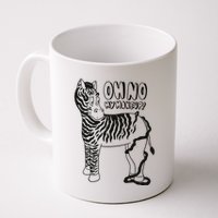 Oh No My Makeup Funny Zebra Mug