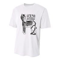 Oh No My Makeup Funny Zebra Youth Performance Sprint T-Shirt