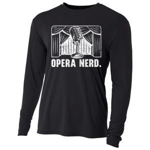 Opera Nerd Music Voice Theater Opera Singer Cooling Performance Long Sleeve Crew