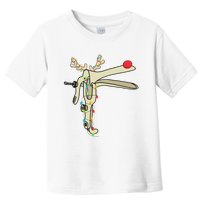 Obgyn Nurse Merry Christmas Reindeer Speculum Xmas Lights  Toddler T-Shirt