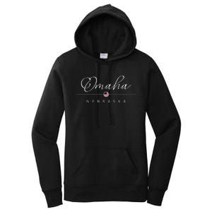 Omaha Nebraska Ne On Omaha Women's Pullover Hoodie