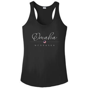 Omaha Nebraska Ne On Omaha Ladies PosiCharge Competitor Racerback Tank