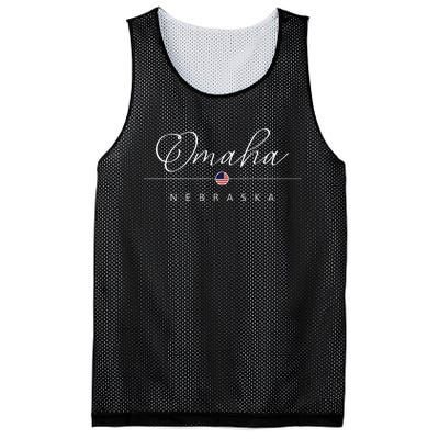 Omaha Nebraska Ne On Omaha Mesh Reversible Basketball Jersey Tank