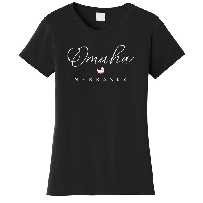 Omaha Nebraska Ne On Omaha Women's T-Shirt