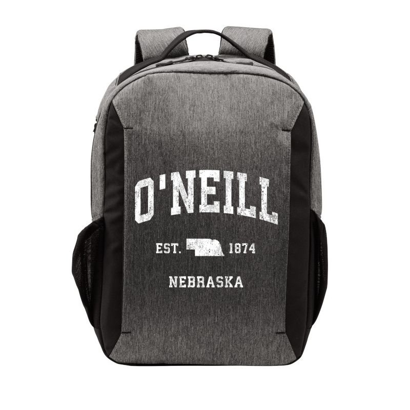 Oneill Nebraska Ne Vintage Established Athletic Sports Design Vector Backpack