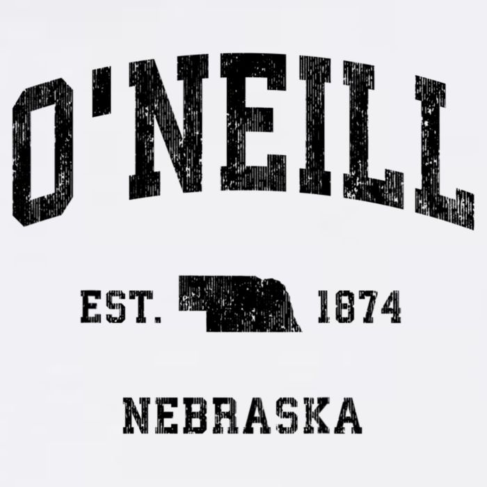 Oneill Nebraska Ne Vintage Established Athletic Sports Design Toddler T-Shirt