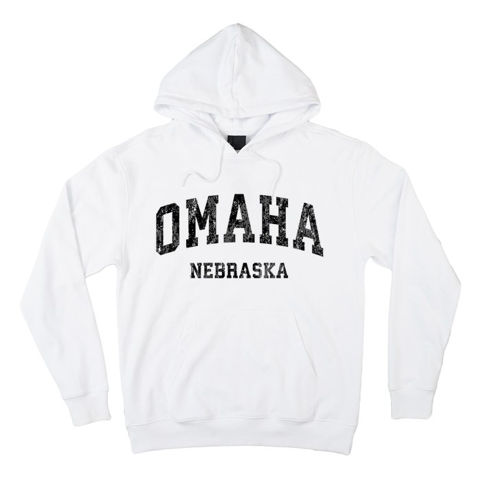 Omaha Nebraska Ne Vintage Varsity Sports Hoodie