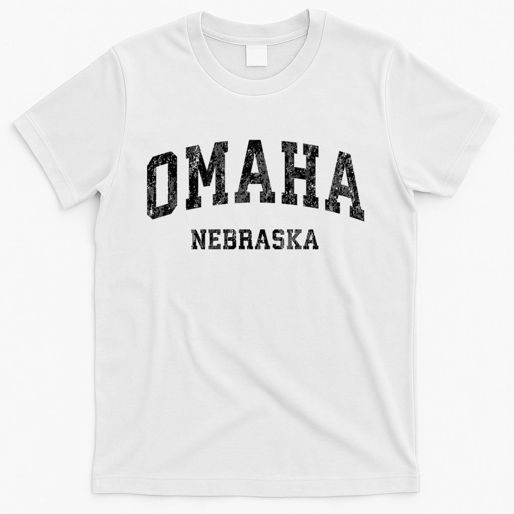 Omaha Nebraska Ne Vintage Varsity Sports T-Shirt