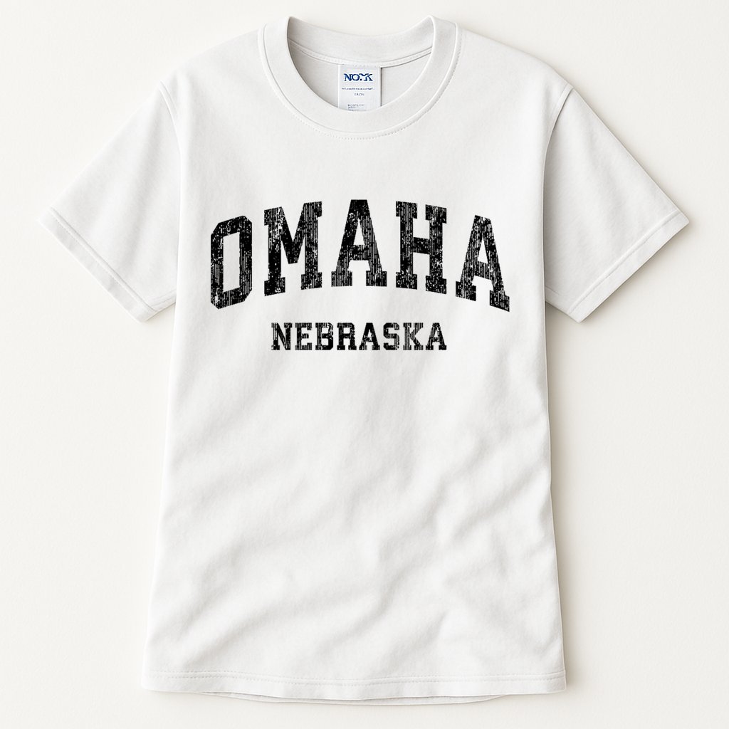 Omaha Nebraska Ne Vintage Varsity Sports Tall T-Shirt