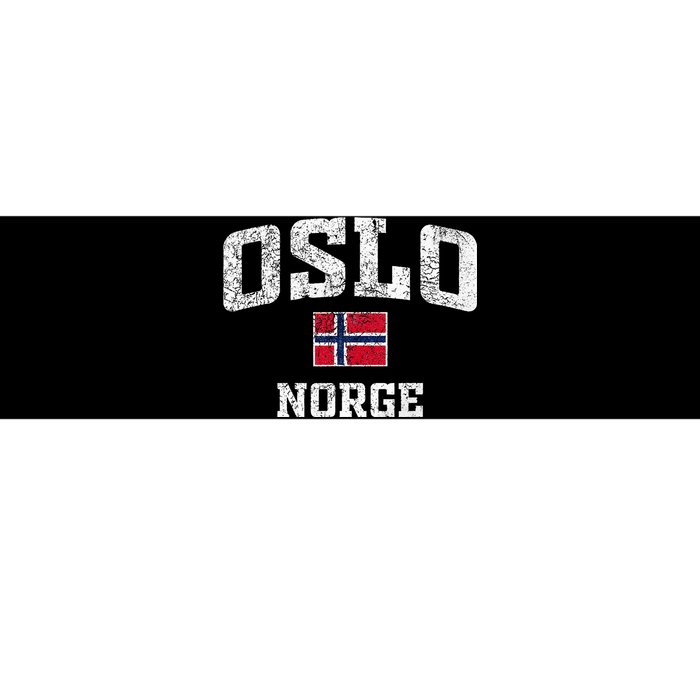 Oslo Norge Norway Bumper Sticker