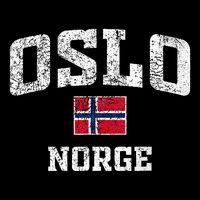 Oslo Norge Norway 7-Panel Snapback Hat