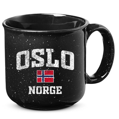 Oslo Norge Norway 15oz Campfire Ceramic Mug