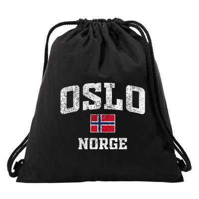 Oslo Norge Norway Drawstring Bag