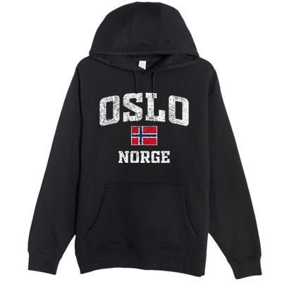 Oslo Norge Norway Premium Pullover Hoodie
