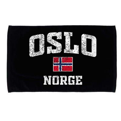 Oslo Norge Norway Microfiber Hand Towel