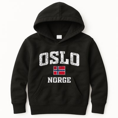 Oslo Norge Norway Kids Hoodie