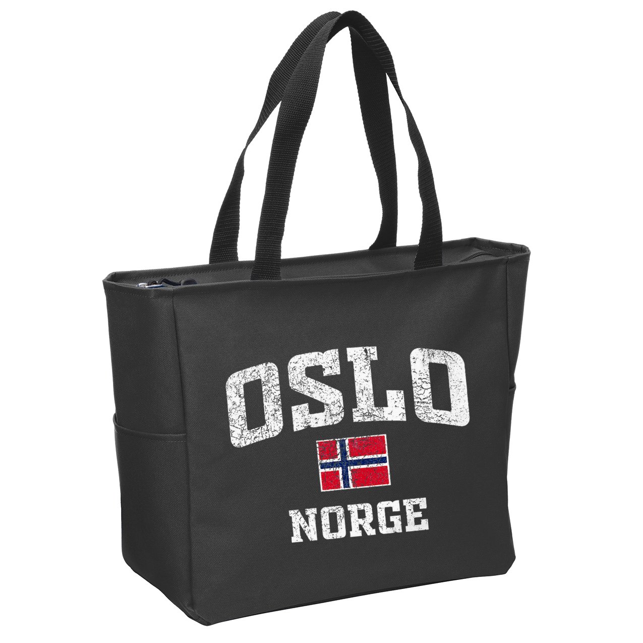 Oslo Norge Norway Zip Tote Bag