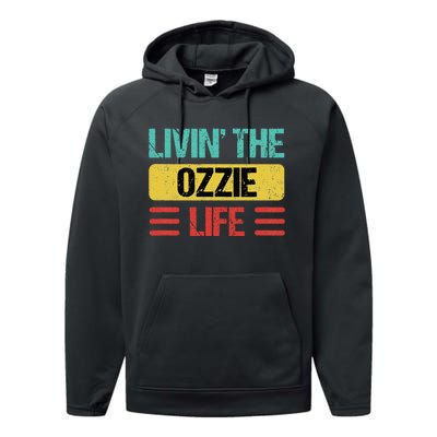 Ozzie Name Performance Fleece Hoodie