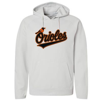 Orioles Name Performance Fleece Hoodie