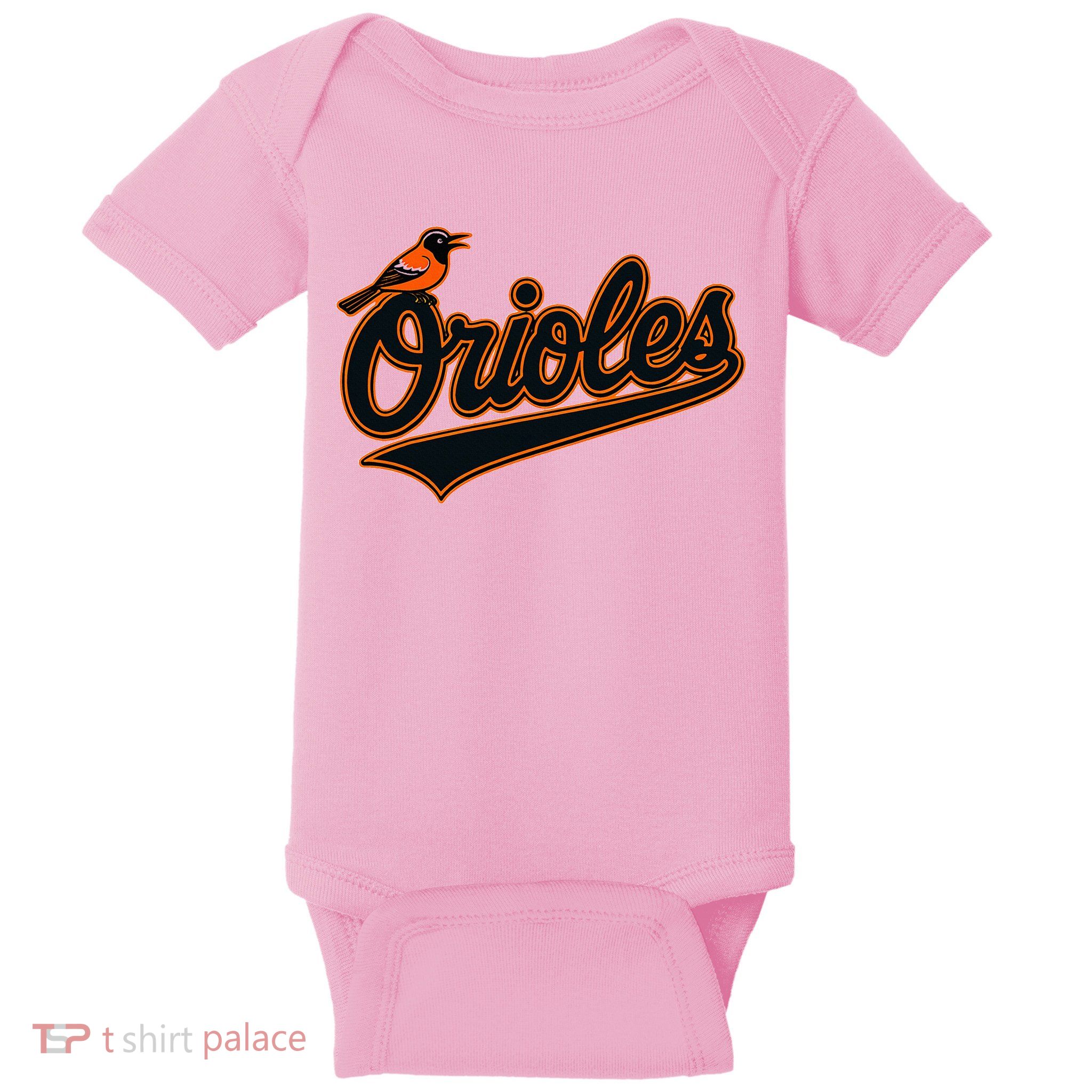 Orioles Name Baby Bodysuit
