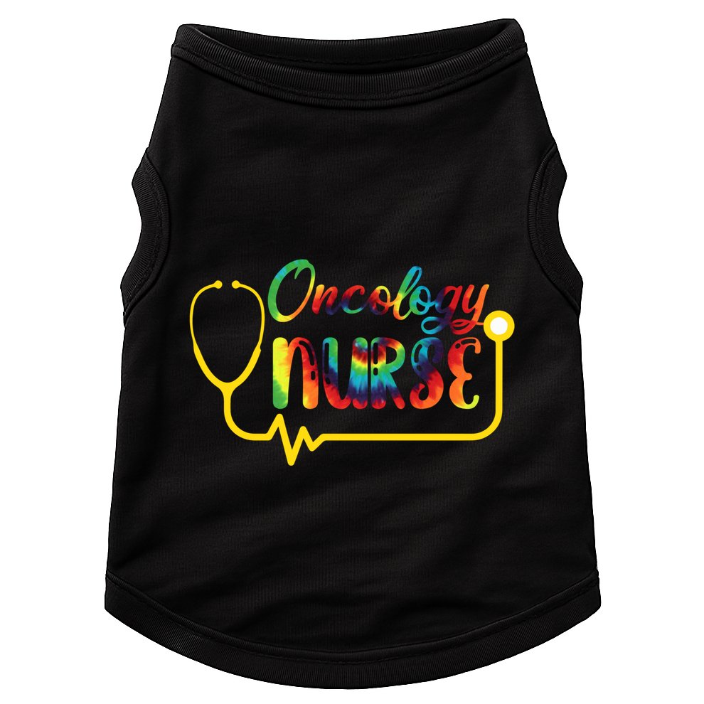 Oncology Nurse Oncologist Nurse Nursing School Gift Doggie Tank