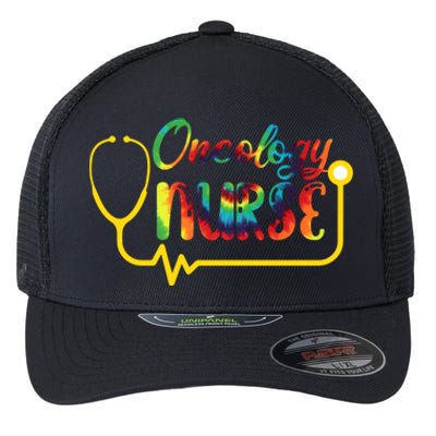 Oncology Nurse Oncologist Nurse Nursing School Gift Flexfit Unipanel Trucker Cap