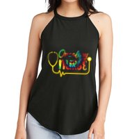 Oncology Nurse Oncologist Nurse Nursing School Gift Women's Perfect Tri Rocker Tank