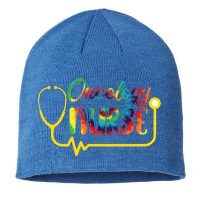 Oncology Nurse Oncologist Nurse Nursing School Gift Sustainable Beanie