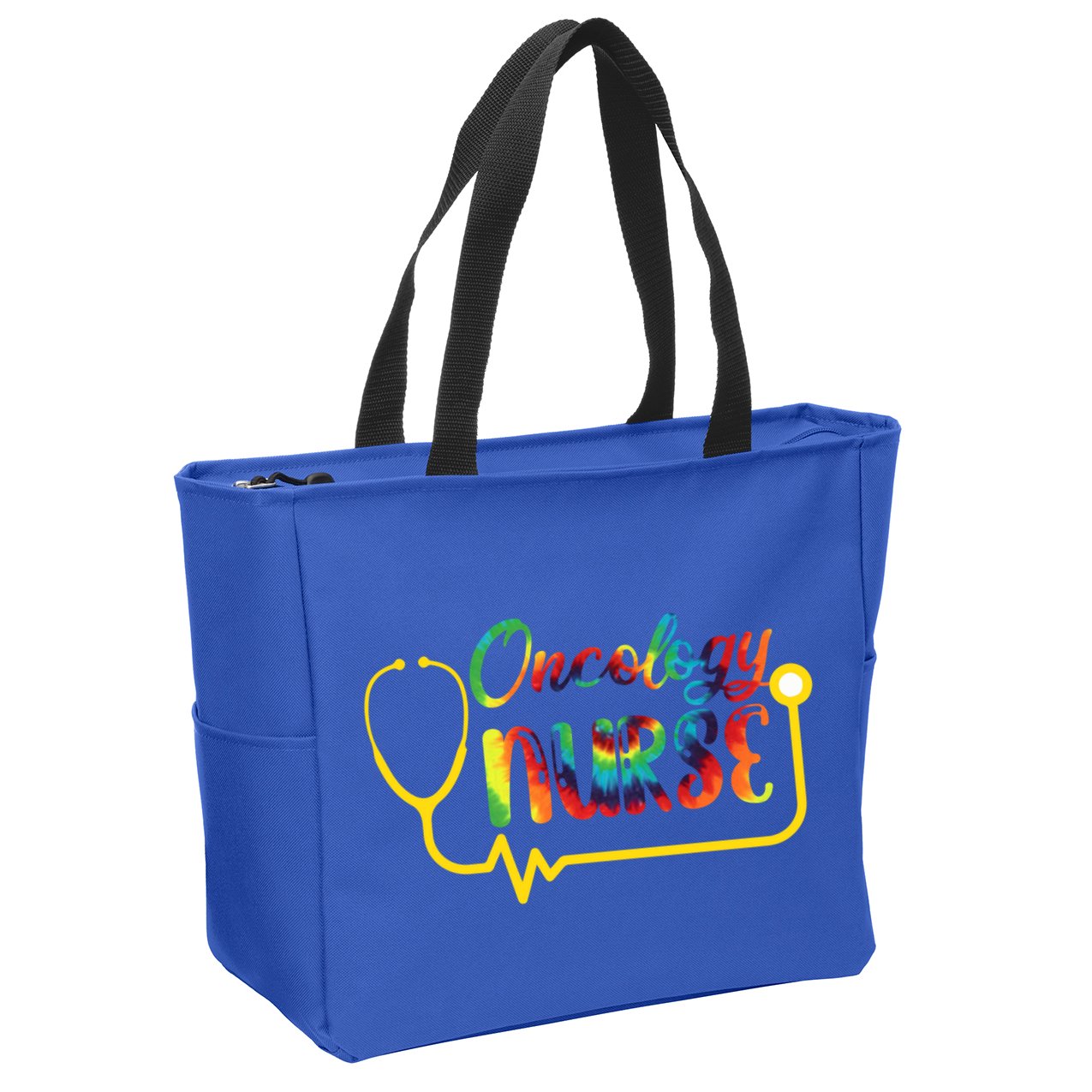 Oncology Nurse Oncologist Nurse Nursing School Gift Zip Tote Bag