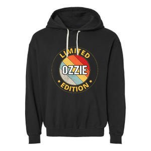 Ozzie Name Garment-Dyed Fleece Hoodie